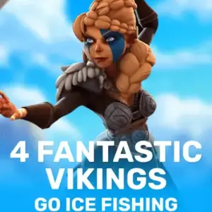 4 Fantastic Vikings Go Ice Fishing