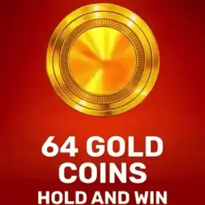64 Gold Coins Hold and Win