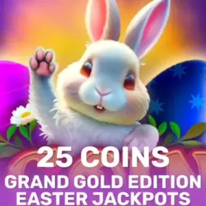 25 Coins Grand Gold Edition Easter Jackpots