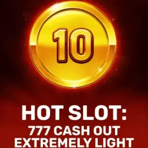 Hot Slot: 777 Cash Out Extremely Light