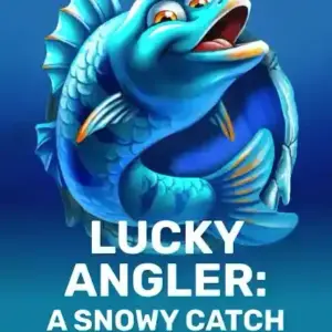 Lucky Angler: A Snowy Catch
